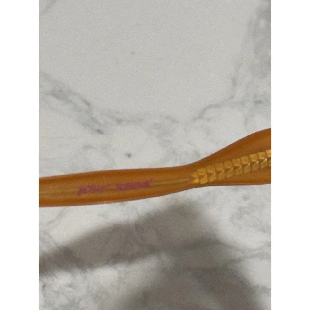 Betsey Johnson Nefertiti BJ0131 Eyeglass Frames Espresso Orange